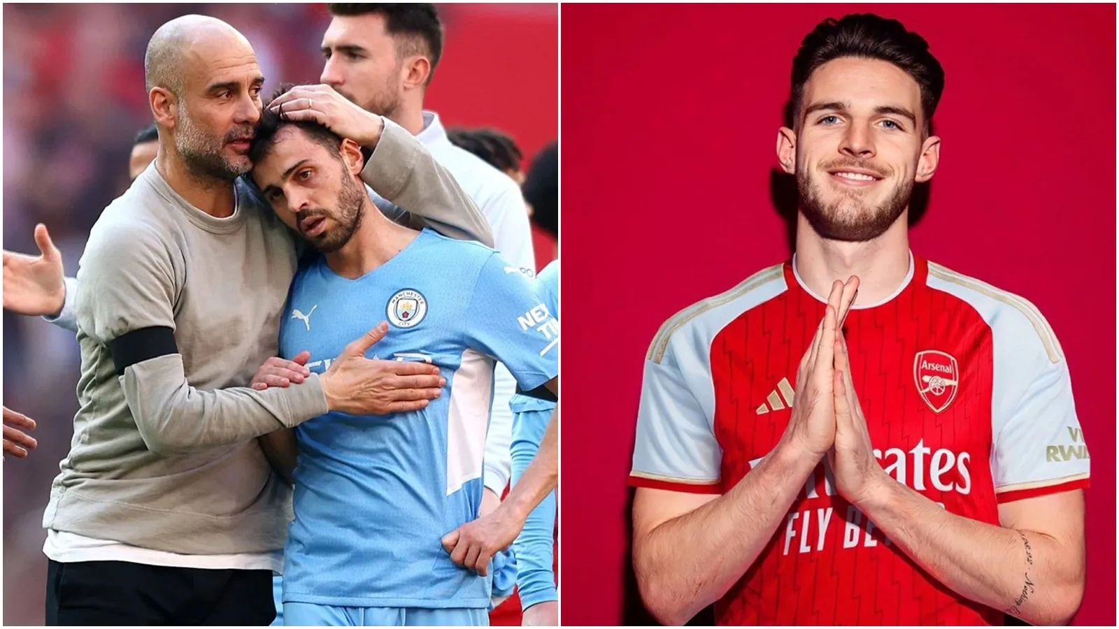 Man City định giá Bernardo Silva ngang Declan Rice