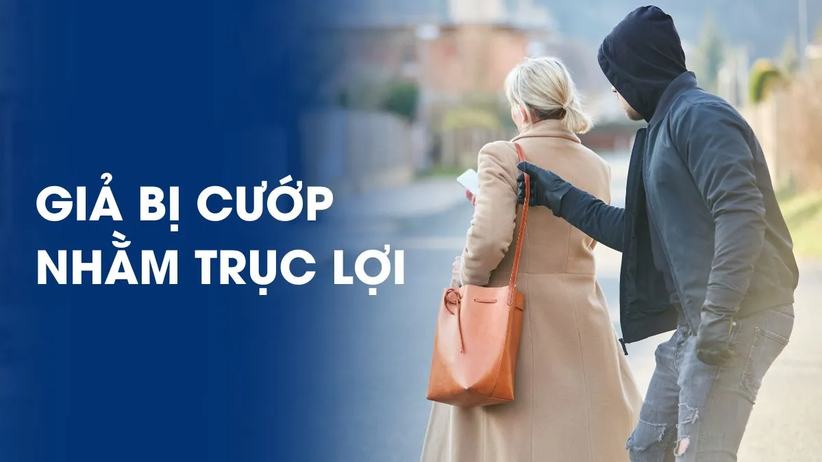 Lật tẩy chiêu trò giả bị cướp để trục lợi tình thương