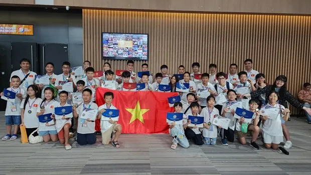 34/34 học sinh Việt Nam đoạt giải toán quốc tế WMI 2023