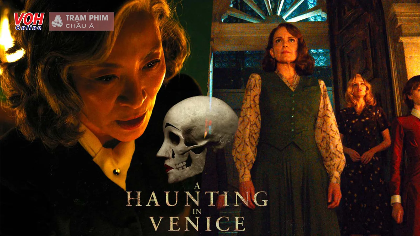 Dương Tử Quỳnh hóa thân bà đồng trong A Haunting in Venice