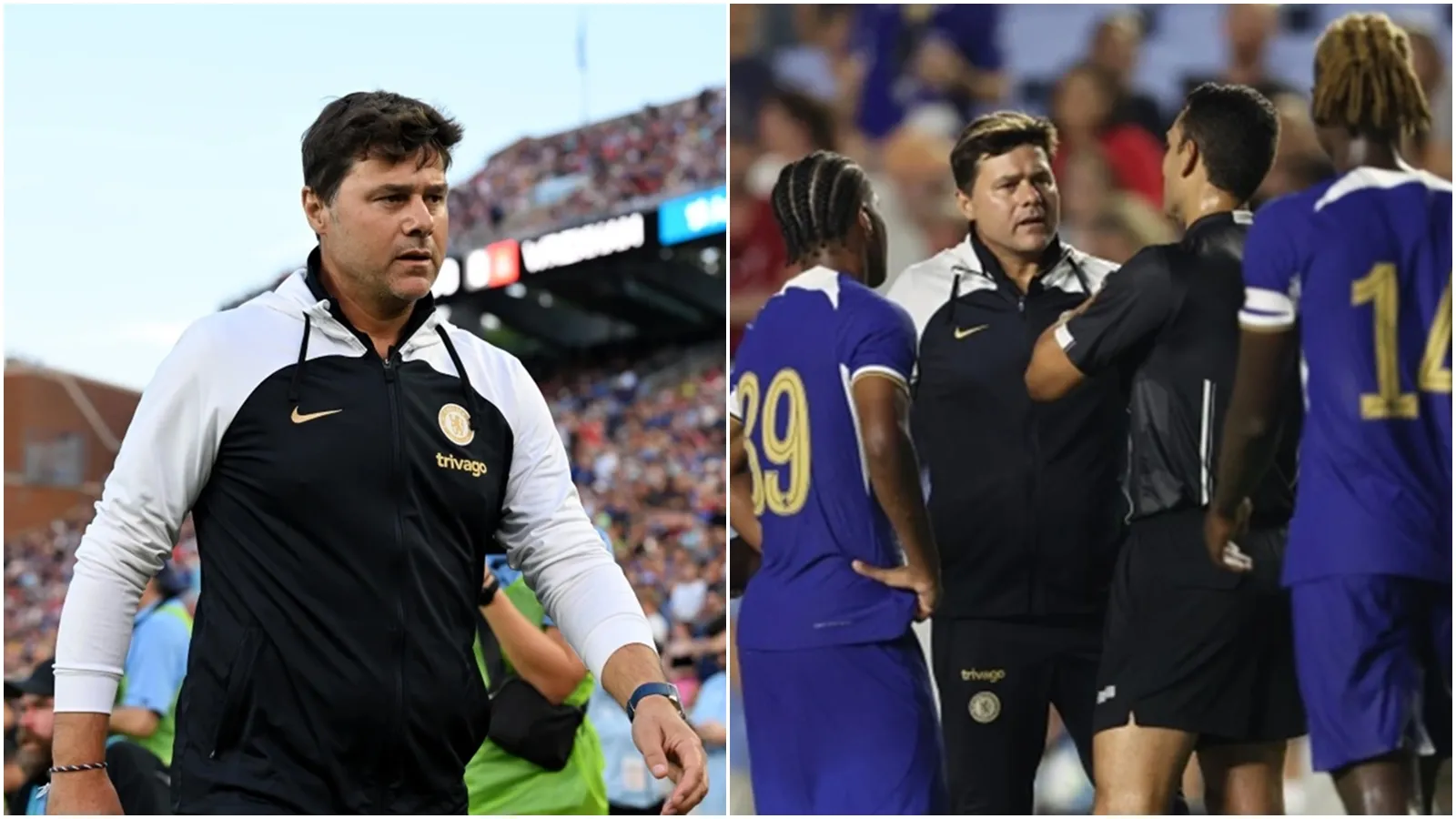 HLV Pochettino bất bình với trọng tài chính dù Chelsea đang dẫn trước đối thủ