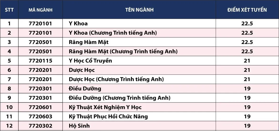 Trường Đại học Quốc tế Hồng Bàng: Điểm sàn xét tuyển khối ngành sức khỏe từ 19 điểm