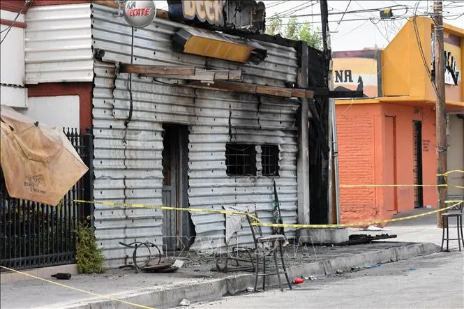 Phóng hỏa tại quán bar ở Mexico, 11 người chết và 4 người bỏng nặng