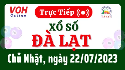 XSDL 23/7 - Kết quả xổ số Đà Lạt hôm nay chủ nhật ngày 23/7/2023