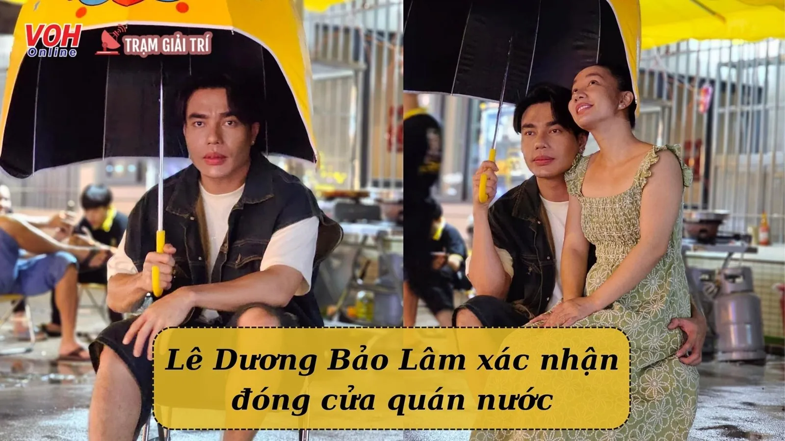 Lê Dương Bảo Lâm đóng cửa quán nước mới mở sau khi bị công an kiểm tra