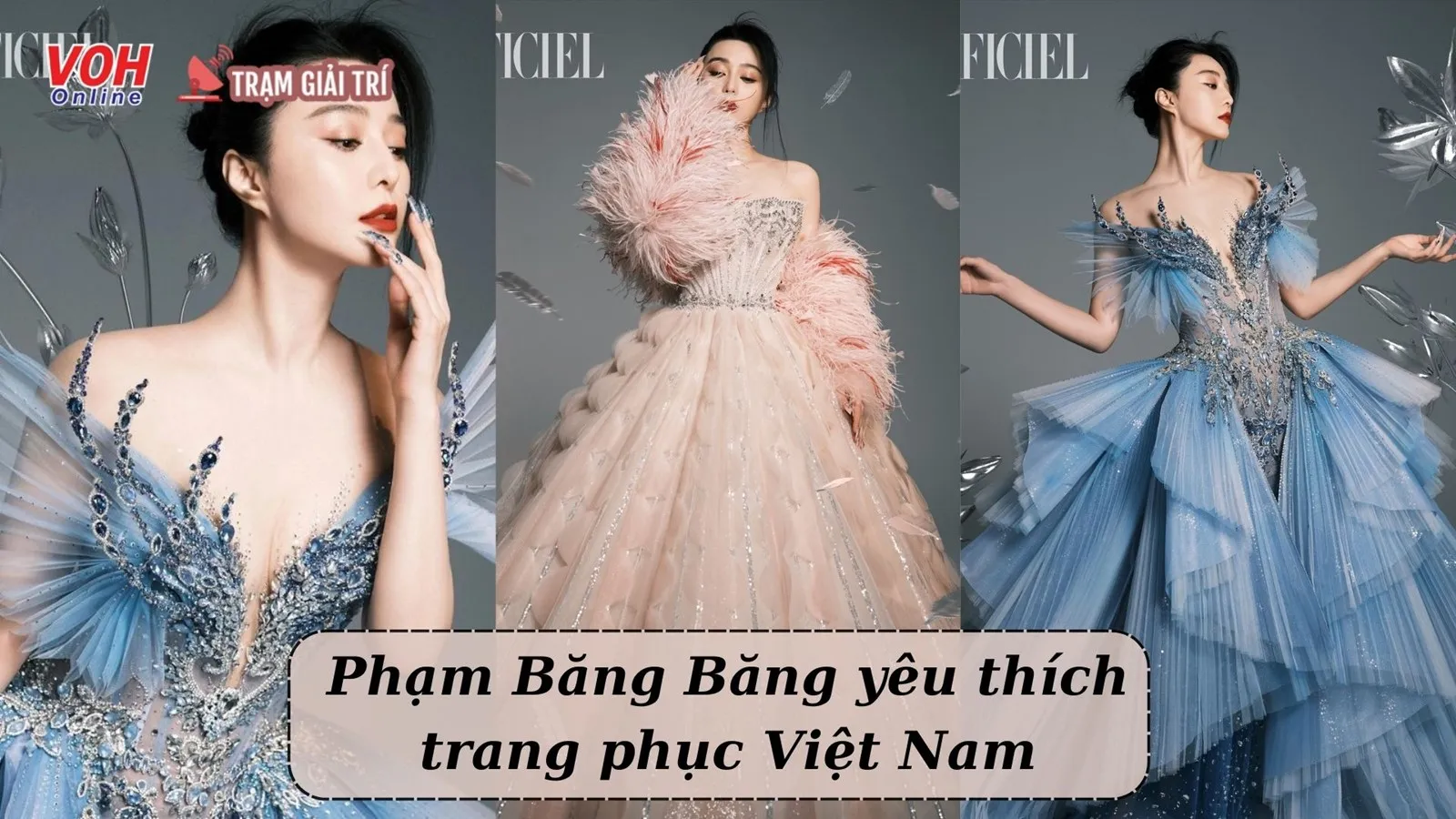 Phạm Băng Băng gửi lời cảm ơn, bày tỏ tình yêu với trang phục Việt Nam