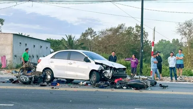 Tháng 7/2023: Cả nước xảy ra gần 1.000 vụ TNGT
