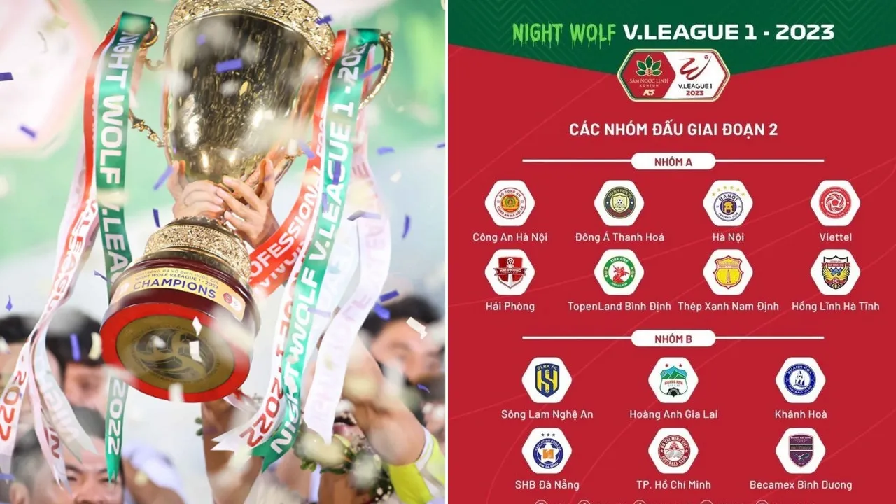 Link xem trực tiếp V-League 2023 giai đoạn 2: Hấp dẫn cuộc đua vô địch và trụ hạng
