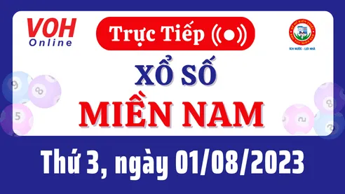 Xổ số miền Nam hôm nay, XSMN 1/8, SXMN 1/8/2023 - Kết quả xổ số ngày 1 tháng 8