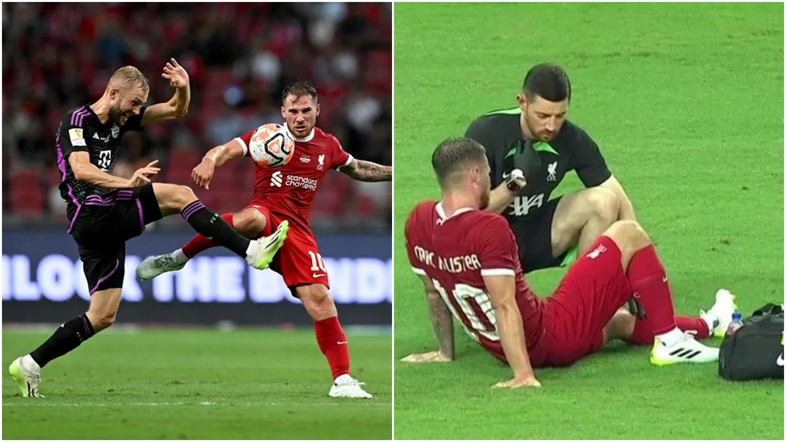 Alexis Mac Allister không thể thi đấu, người hâm mộ Liverpool lo lắng