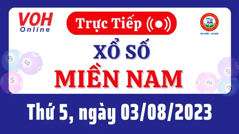 Xổ số miền Nam hôm nay, XSMN 3/8, SXMN 3/8/2023 - Kết quả xổ số ngày 3 tháng 8