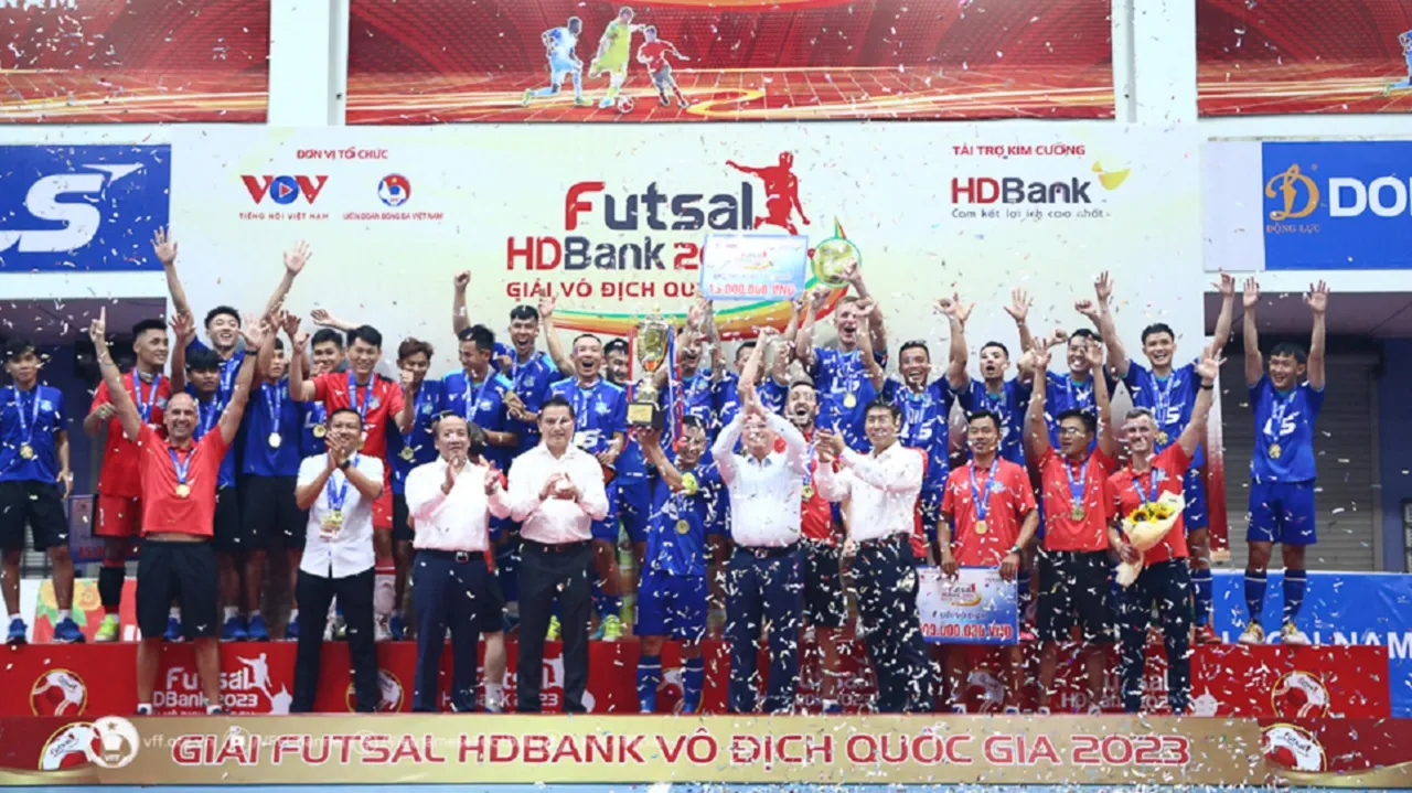 Thoát thua GFDI Sông Hàn, Thái Sơn Nam lần thứ 12 vô địch Giải futsal VĐQG