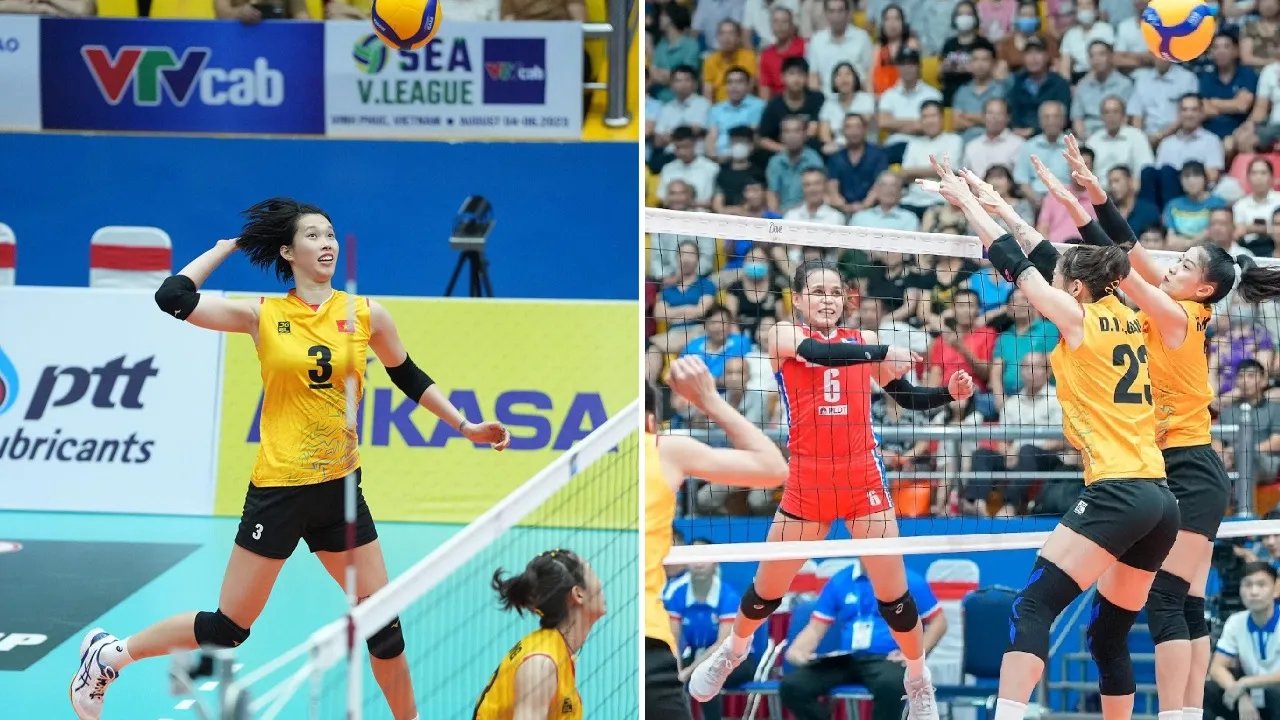 Tuyển bóng chuyền nữ Việt Nam bất ngờ thua một set trước Philippines tại SEA V-League