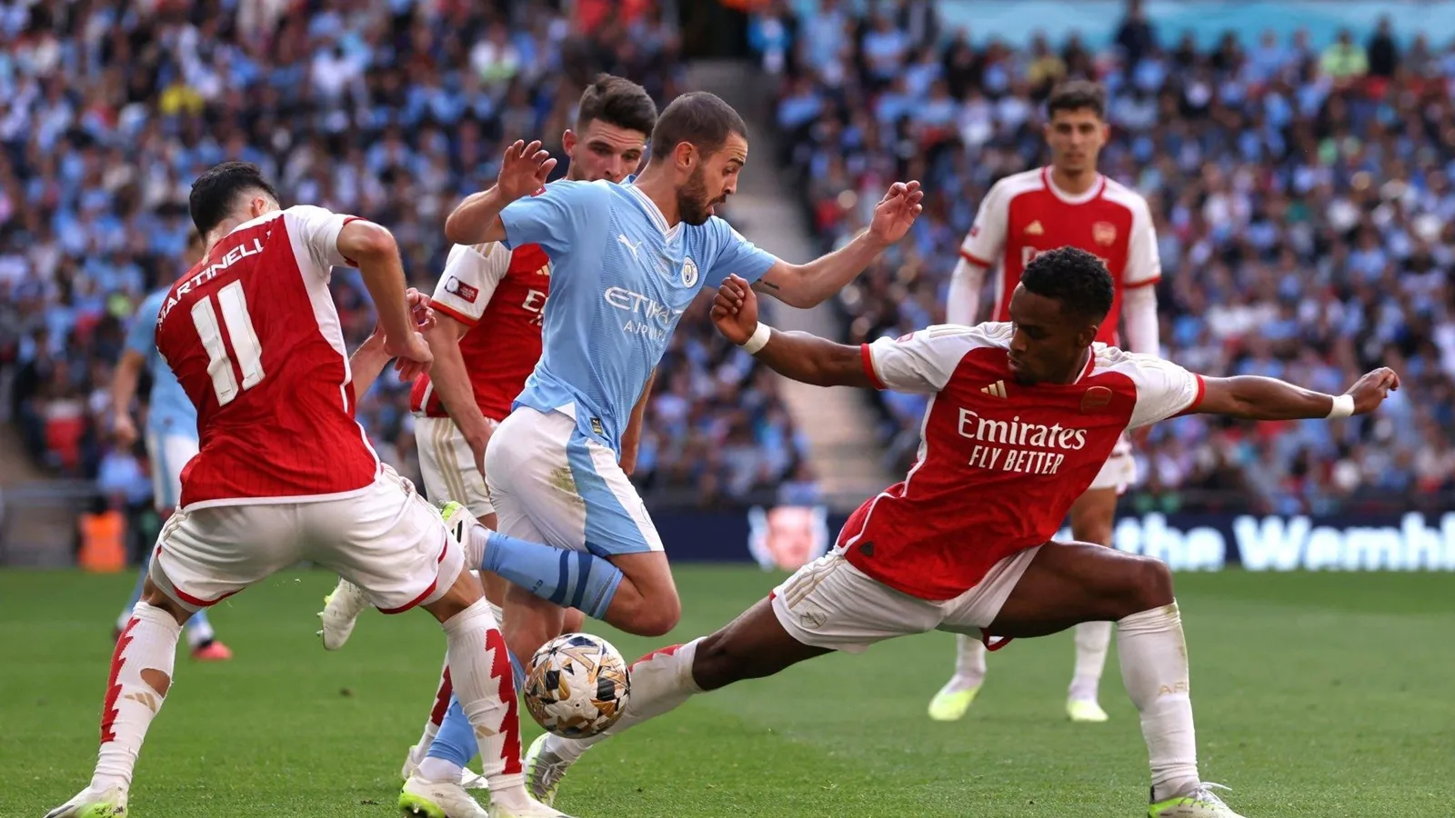 Kết quả Siêu cúp Anh 2023 Arsenal vs Man City: Pháo thủ hồi sinh ở phút cuối cùng