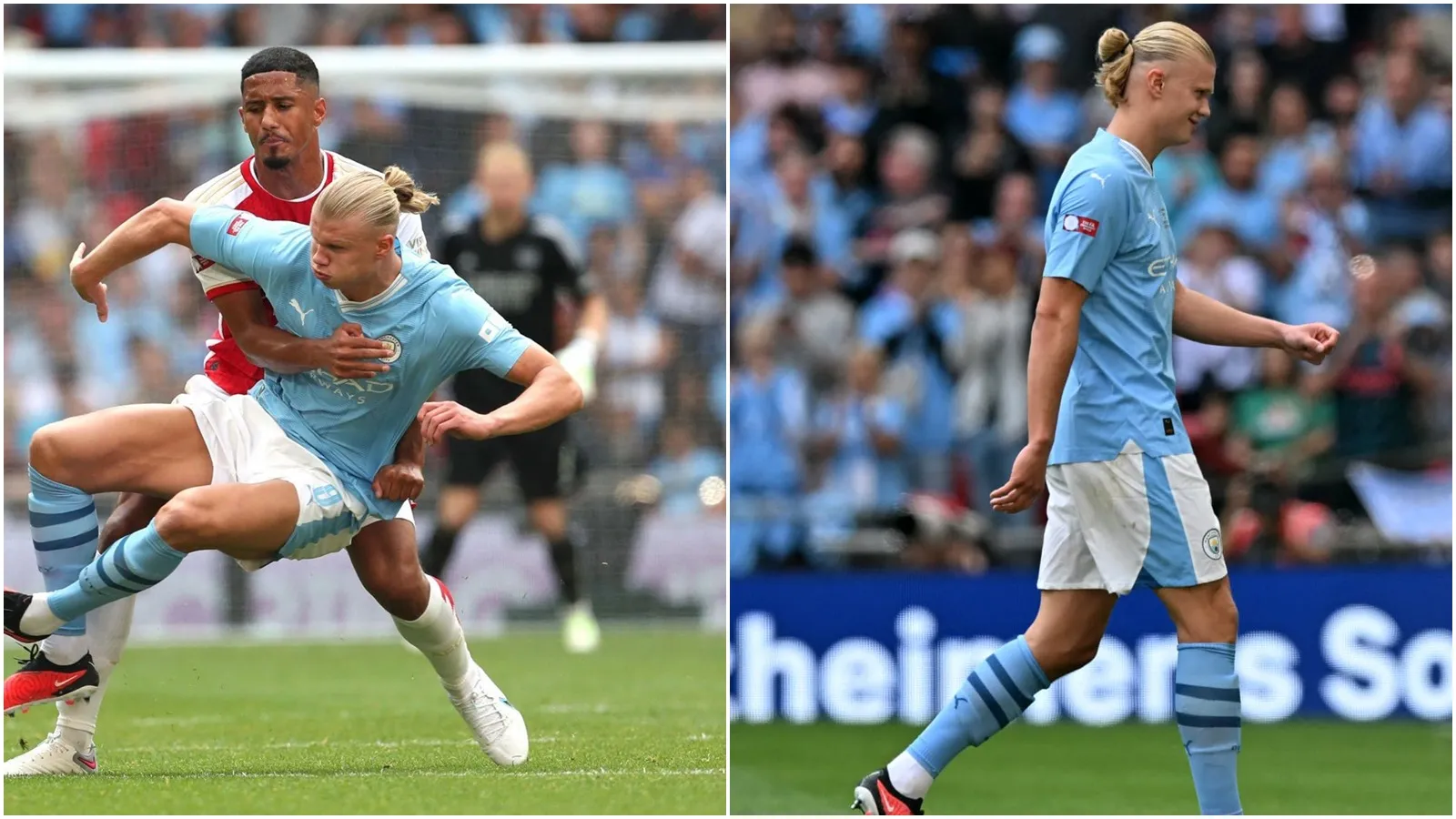 Erling Haaland và thống kê đáng báo động trong các trận đấu lớn cùng Man City