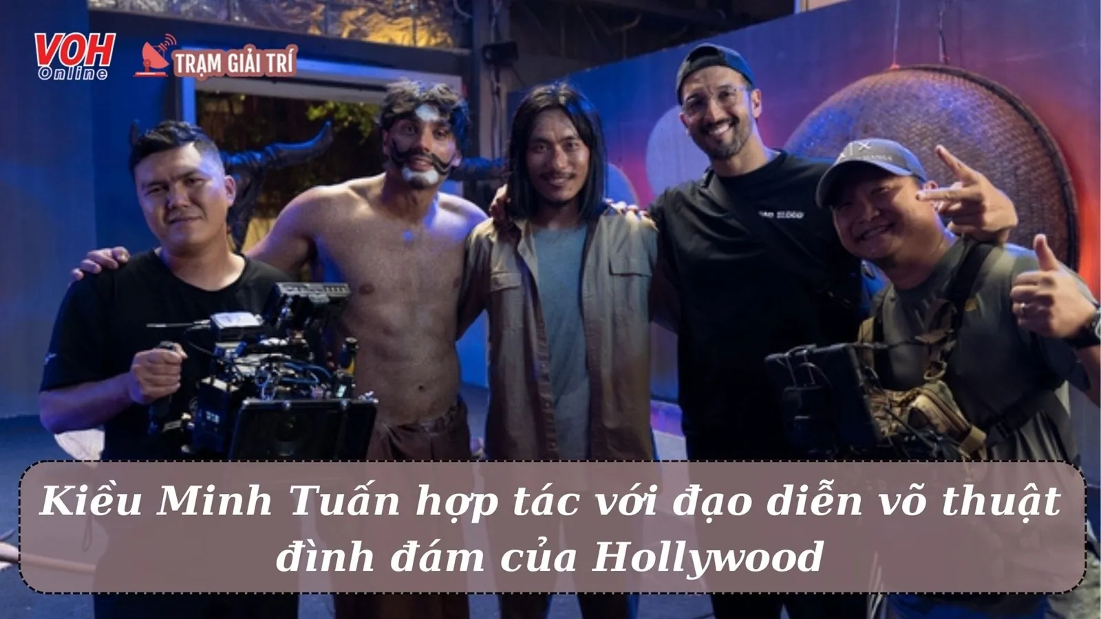 Kiều Minh Tuấn hợp tác cùng đạo diễn Hollywood trong phim mới Kẻ Ẩn Danh