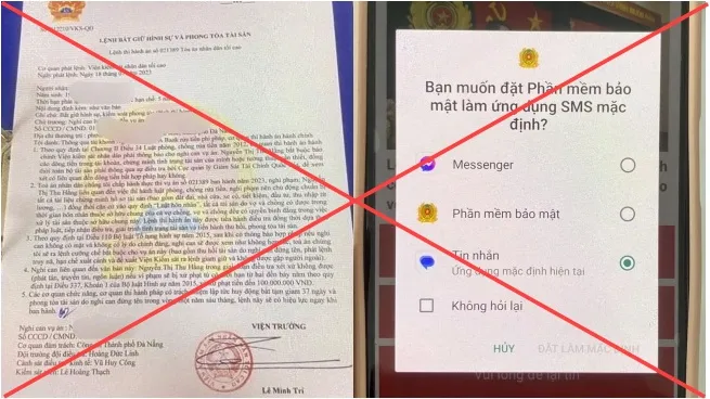 Bị lừa mất 5 tỷ đồng chỉ bằng lệnh bắt hình sự giả