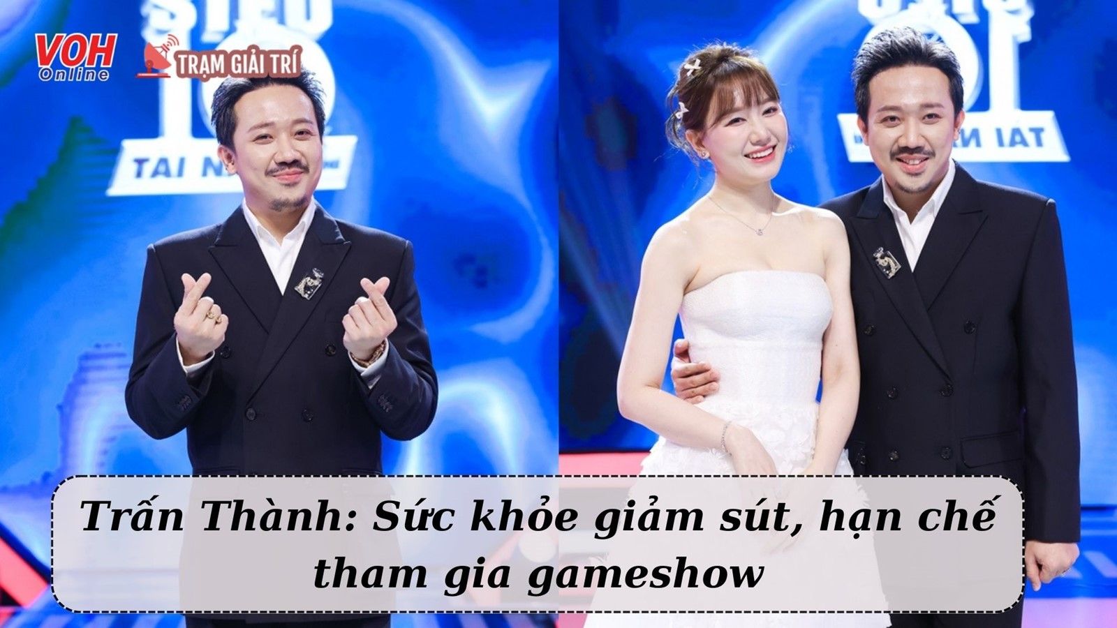Trấn Thành gây bất ngờ khi tiết lộ lý do vắng mặt trong các gameshow