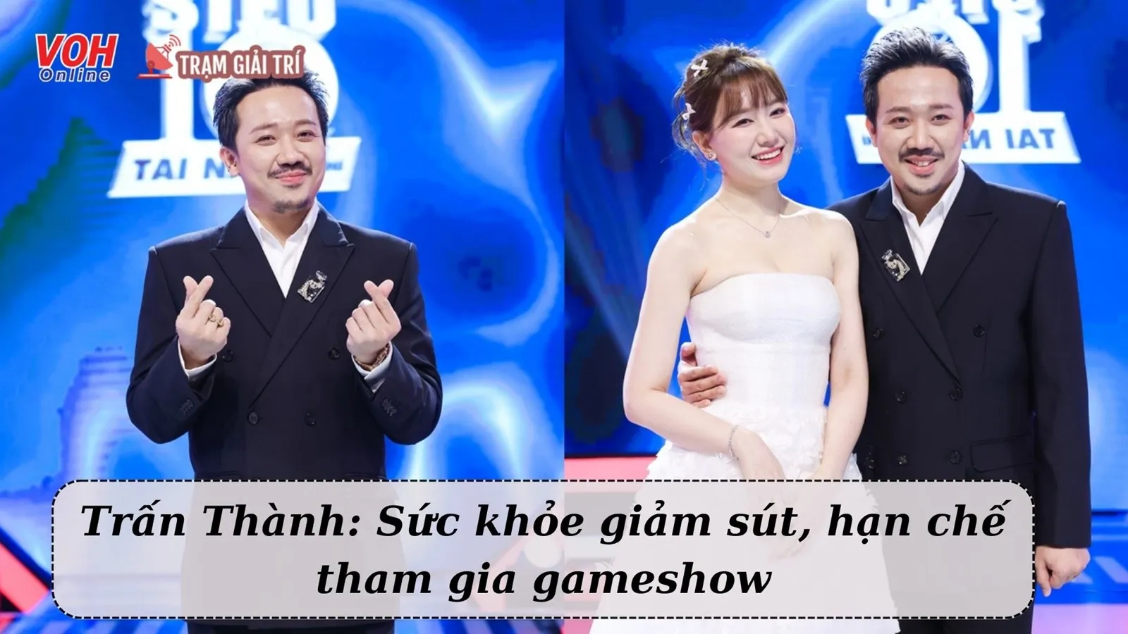 Trấn Thành gây bất ngờ khi tiết lộ lý do vắng mặt trong các gameshow