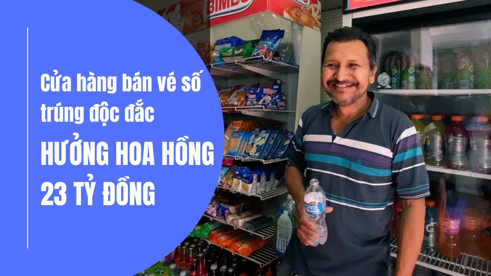 Hưởng lộc “ké” hàng chục tỷ đồng nhờ vị khách trúng độc đắc