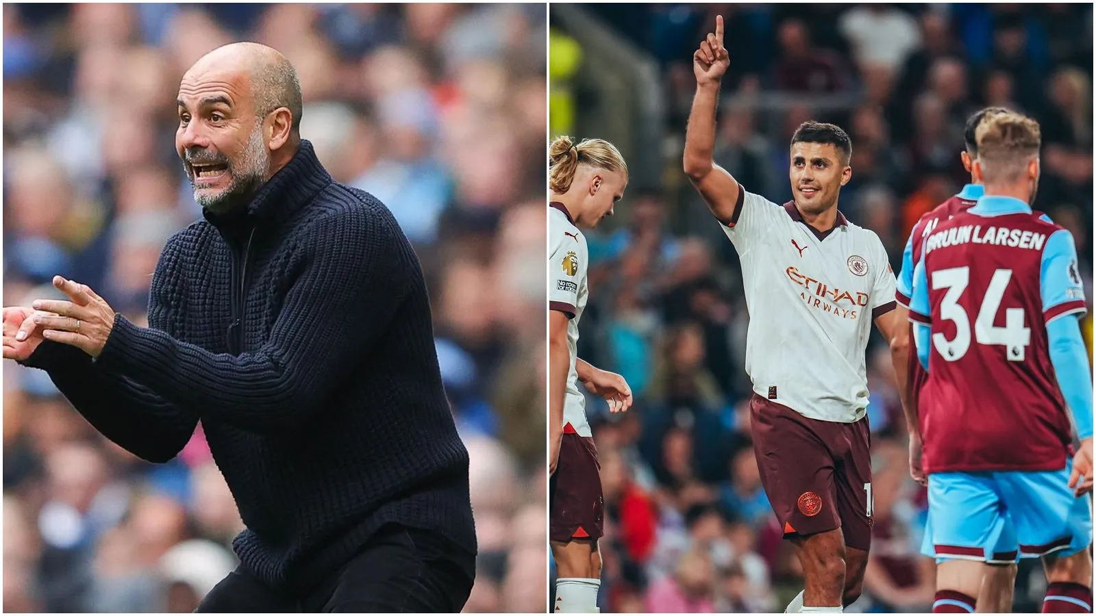 5 lần thu hồi bóng, chuyền chính xác 97%: Sao Man City thể hiện đẳng cấp vượt trội so với Burnley