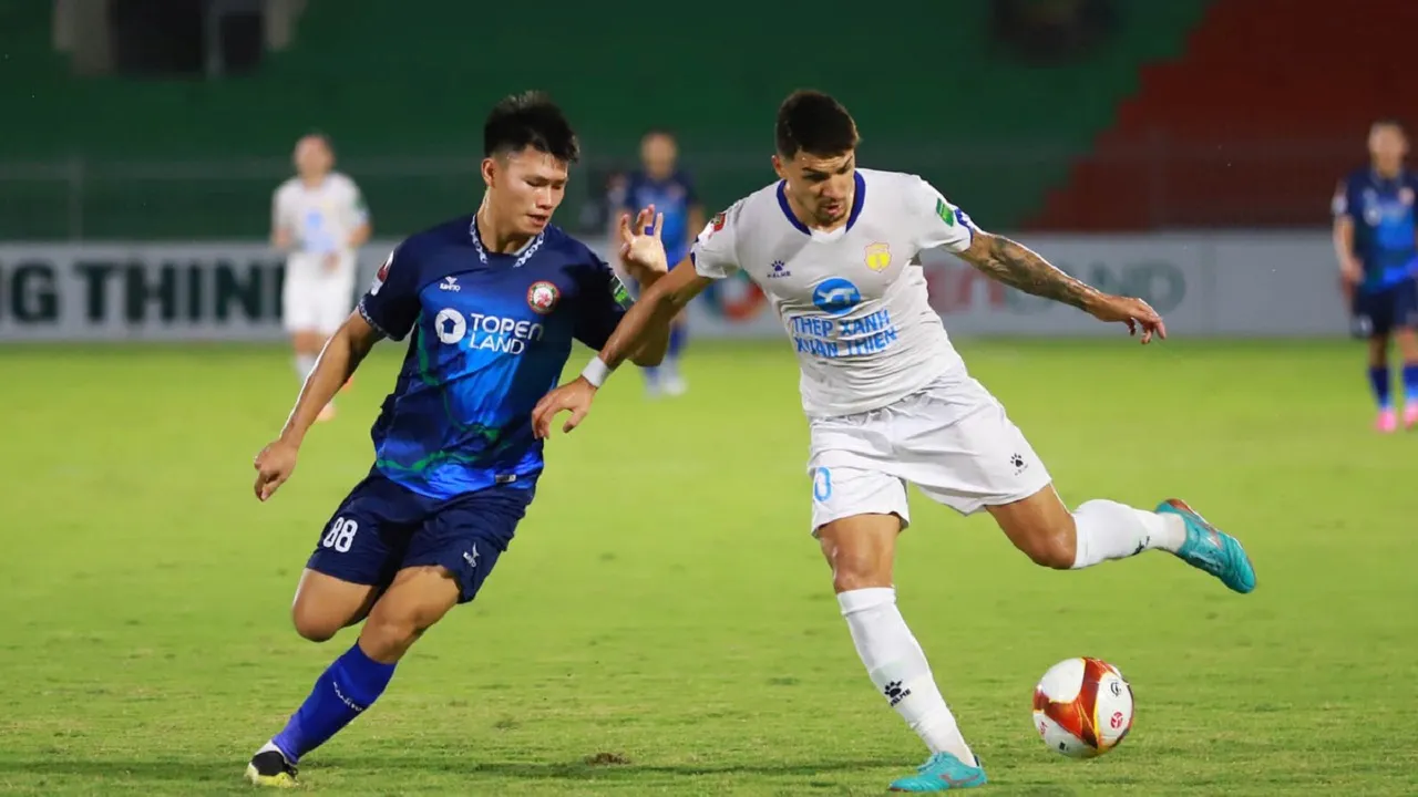 Lịch thi đấu V-League hôm nay: Bình Định vs Nam Định (17h00 ngày 12/08)