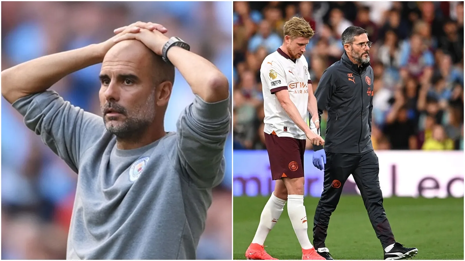 TOANG! Pep báo hung tin về chấn thương của De Bruyne