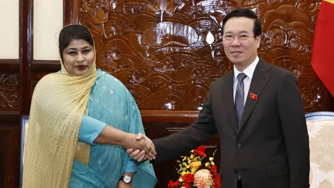 Phấn đấu đạt 2 tỷ USD kim ngạch thương mại song phương Việt Nam - Bangladesh