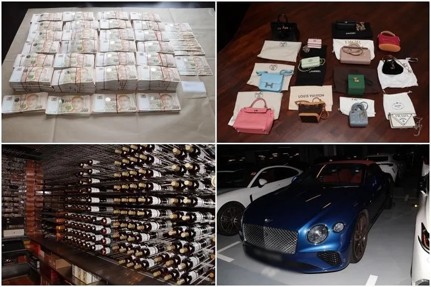 Singapore bắt giữ nhóm người nước ngoài rửa tiền với giá trị tang vật lên tới 1 tỷ đô la