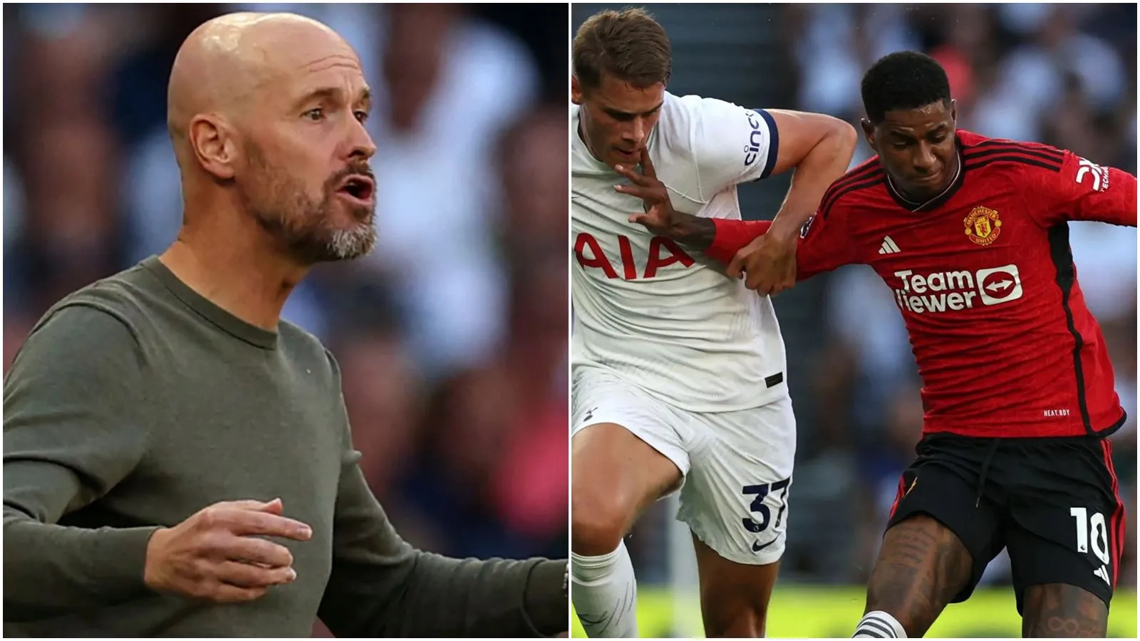 0 bàn thắng, bỏ lỡ 2 cơ hội ghi bàn: Ten Hag đang giúp CĐV MU nhớ lại hình ảnh Rashford mùa giải 2020-2021