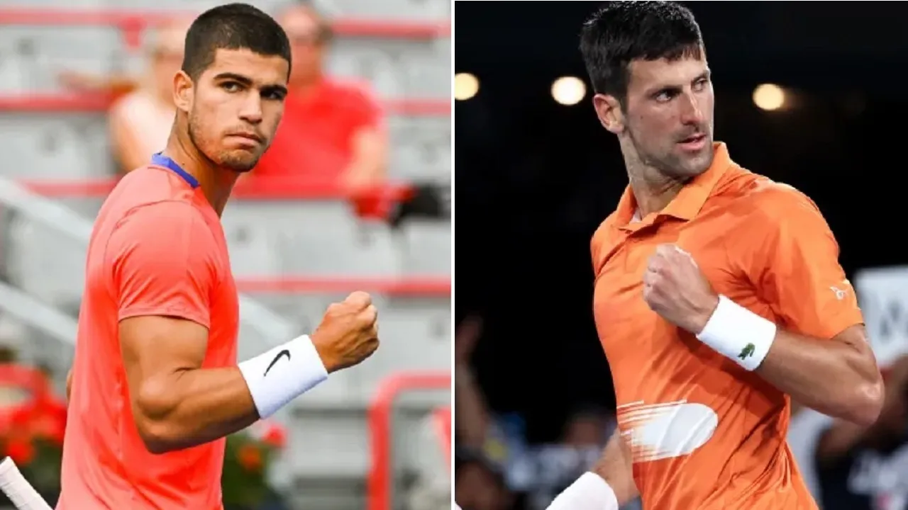 Link xem trực tiếp Chung kết Cincinnati Open 2023: Carlos Alcaraz vs Novak Djokovic (03h30 ngày 21/08)