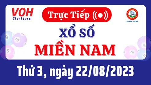 Xổ số miền Nam hôm nay, XSMN 22/8, SXMN 22/8/2023 - Kết quả xổ số ngày 22 tháng 8