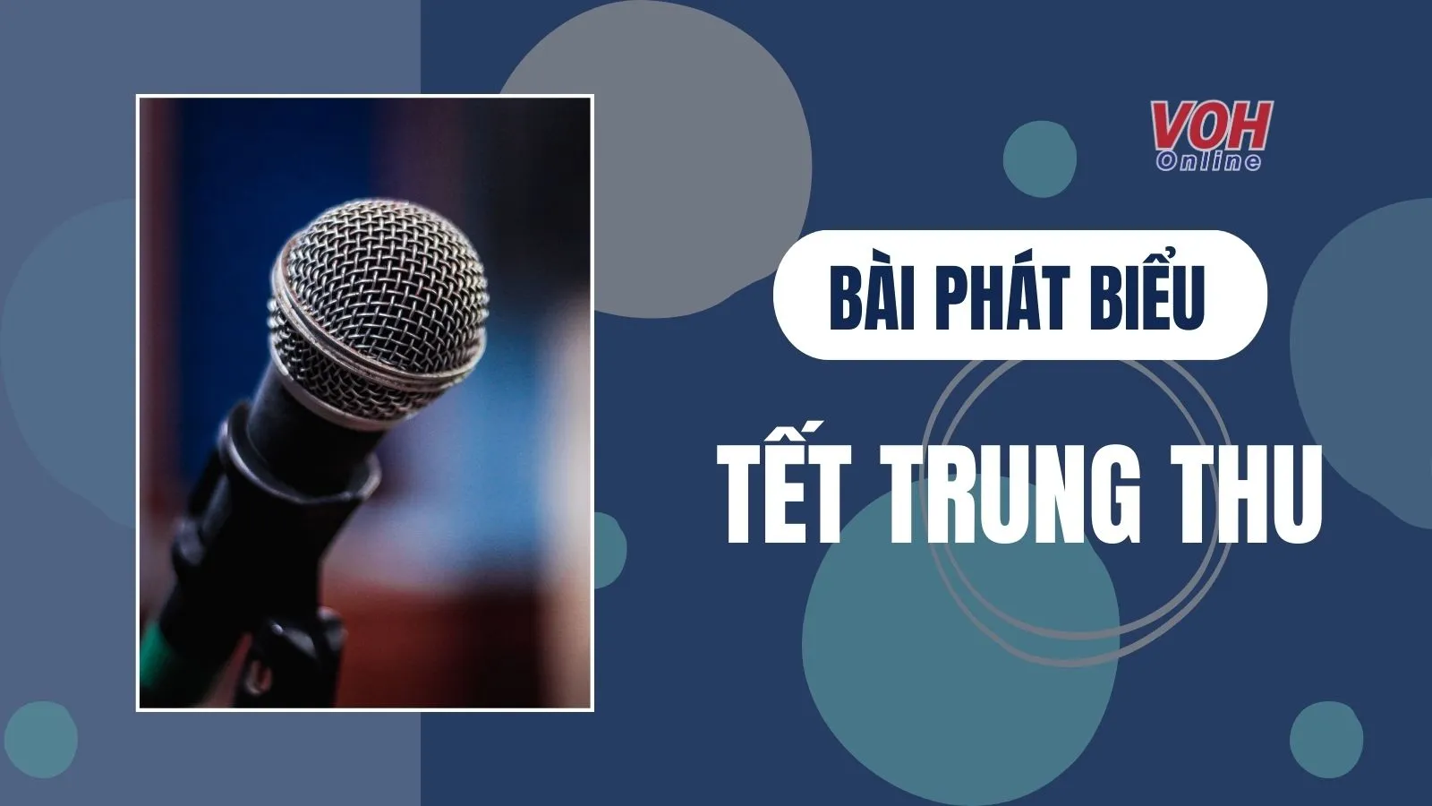 Bài phát biểu Tết Trung thu, diễn văn khai mạc Tết Trung thu