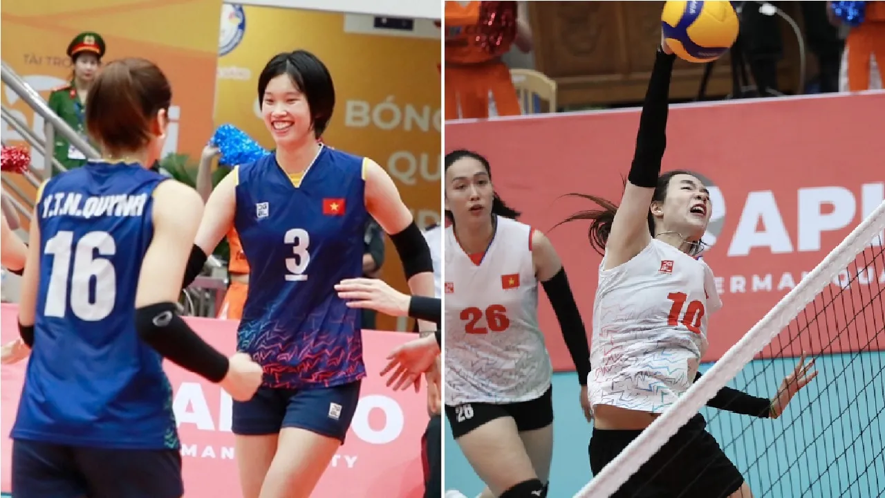 Hai đội bóng chuyền nữ Việt Nam tiếp tục thắng như chẻ tre, sớm vào Bán kết VTV Cup 2023