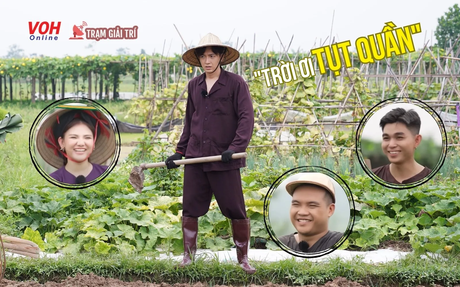 Ngô Kiến Huy bị tụt quần trước mặt đàn em ngay trên sóng truyền hình