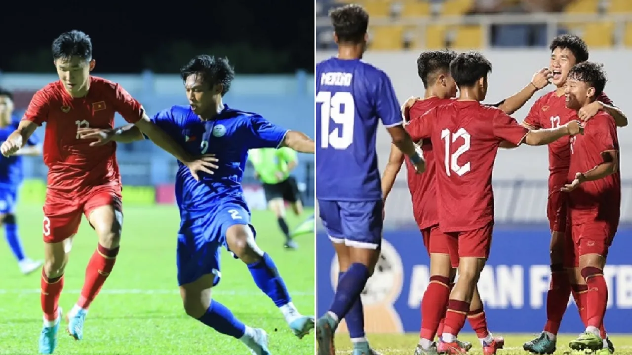 Kết quả U23 Đông Nam Á 2023: Thắng nhọc U23 Philippines, U23 Việt Nam vào Bán kết với ngôi nhất bảng