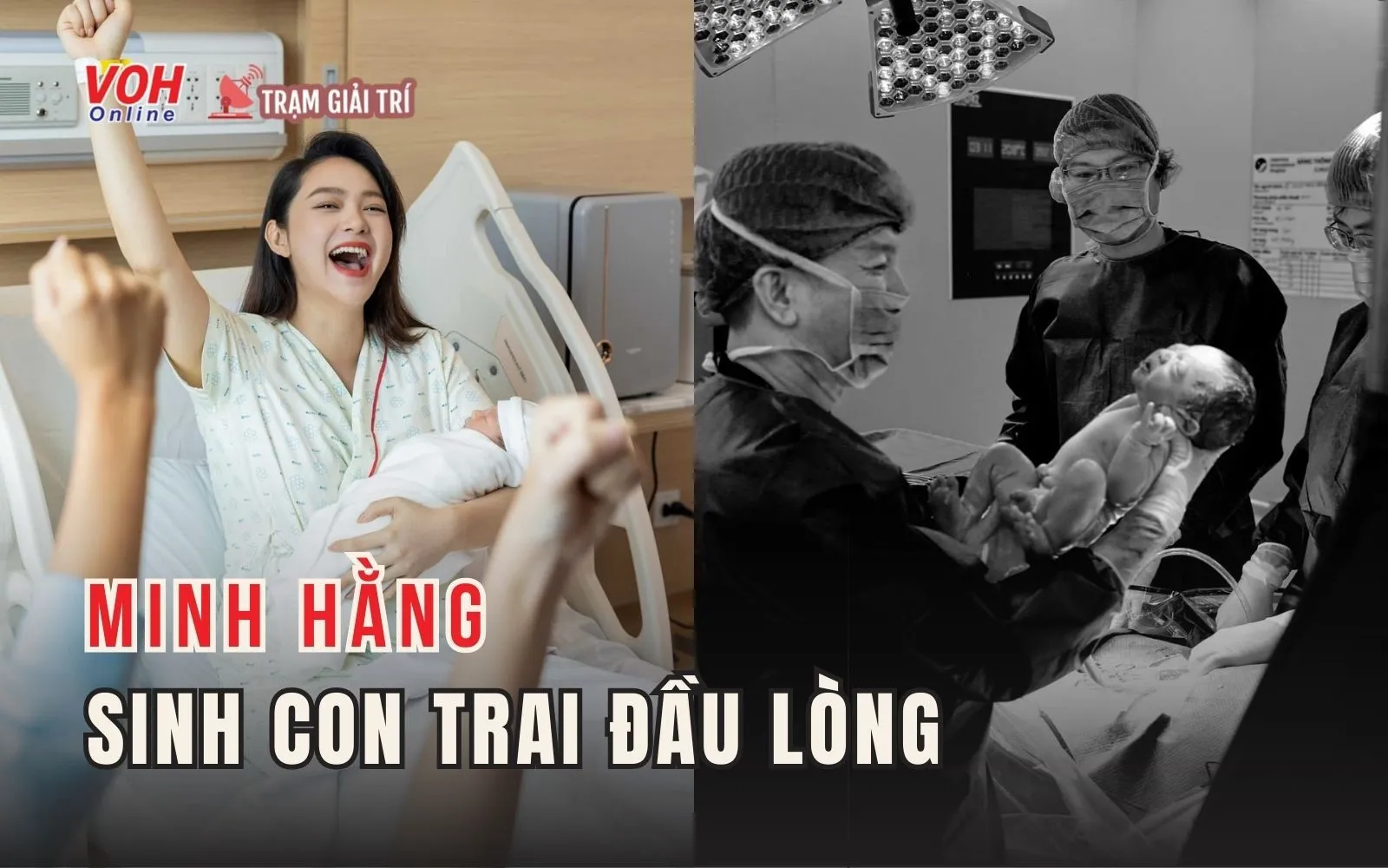 Minh Hằng chính thức chào đón con trai đầu lòng