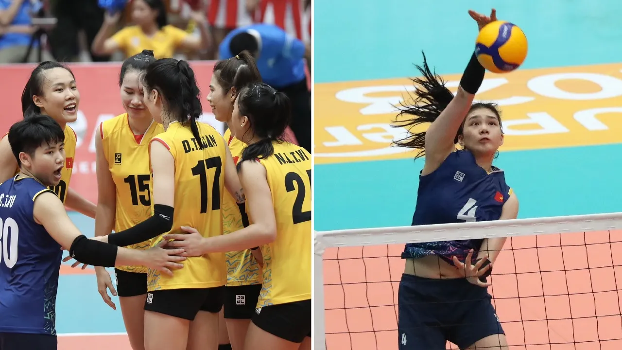 Tuyển bóng chuyền nữ Việt Nam 1 thua set đầu tiên tại VTV Cup 2023, đội 2 ngược dòng ấn tượng