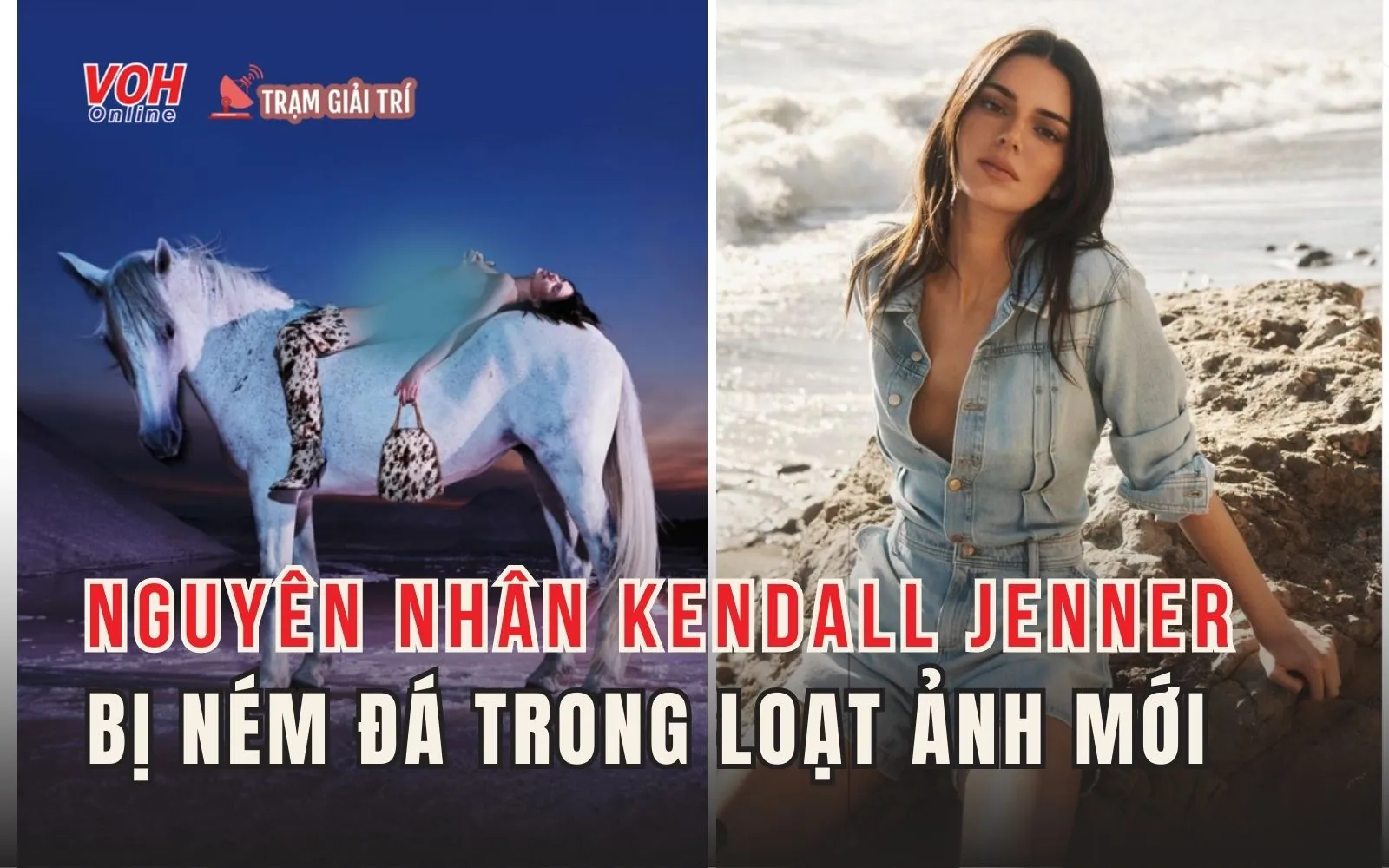 Ngoài gây phản cảm, bộ ảnh mới nhất của Kendall Jenner còn bị chỉ trích vì điều này