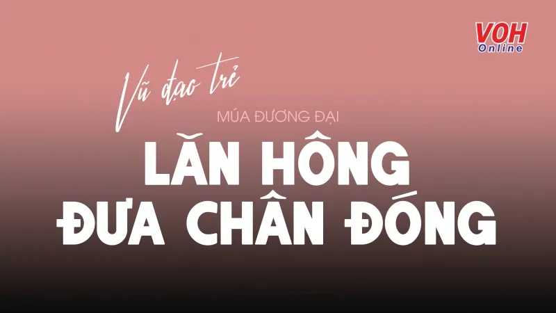 Múa đương đại: Kỹ thuật Lăn hông đưa chân đóng