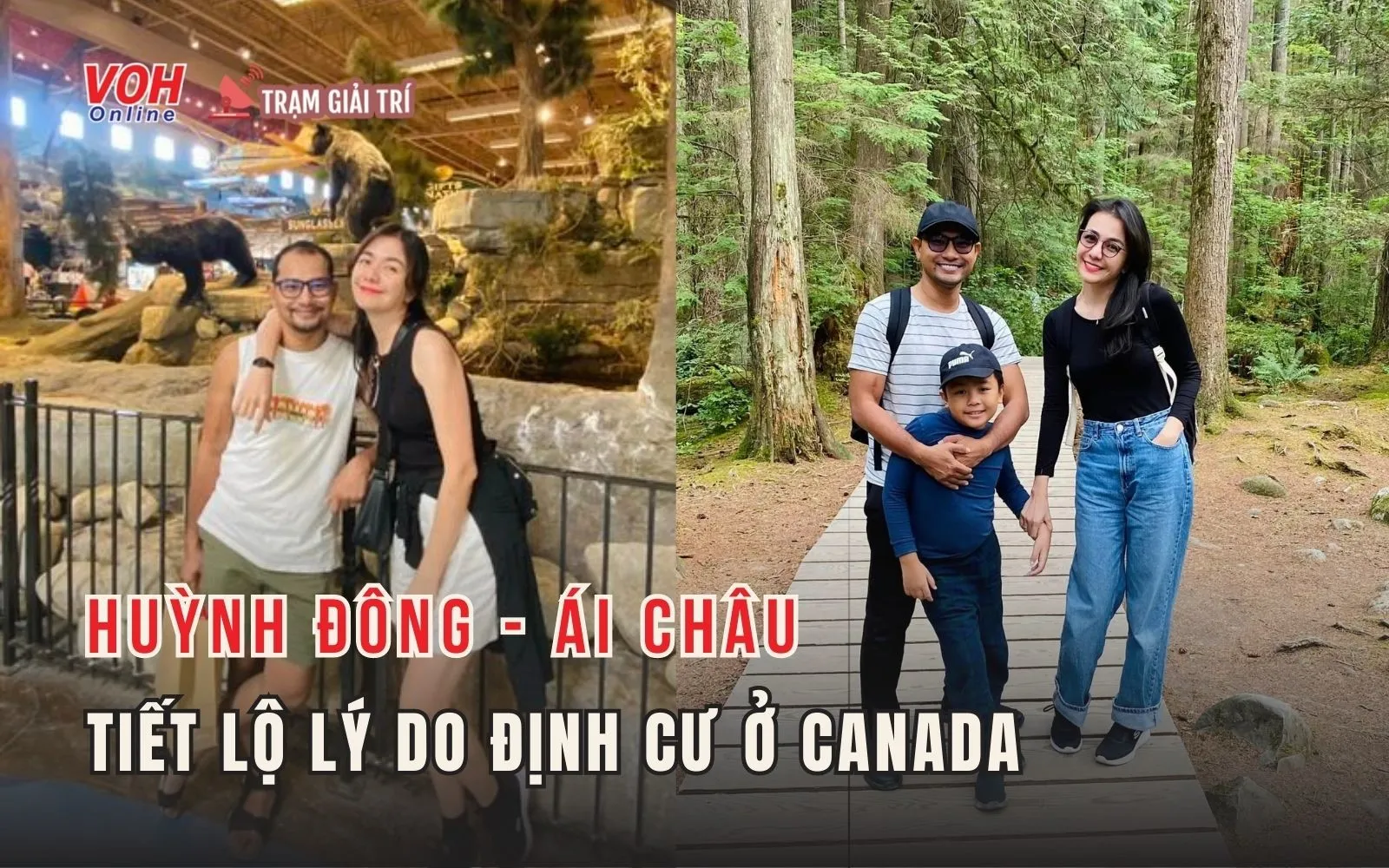 Cuộc sống gia đình Huỳnh Đông - Ái Châu khi định cư ở Canada