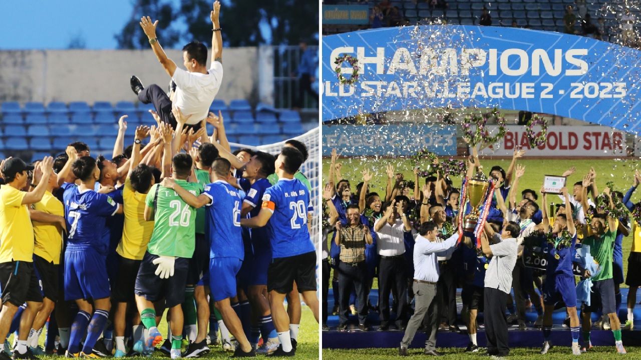CLB Quảng Nam vô địch Giải hạng nhất, trở lại V-League sau 3 năm xuống hạng
