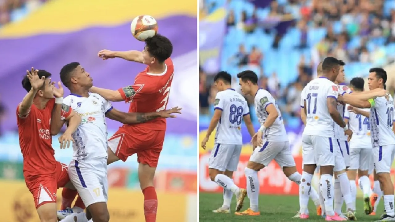 Kết quả V-League 2023 Hà Nội vs Viettel: Rượt đuổi căng thẳng, nhà Vua mất ngôi