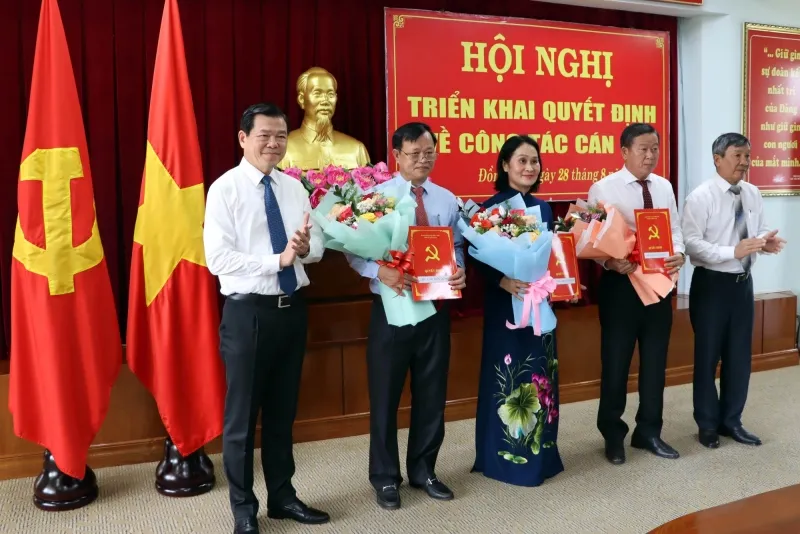 Nguyên Chủ tịch UBND tỉnh Đồng Nai giữ chức Trưởng ban Dân vận Tỉnh ủy