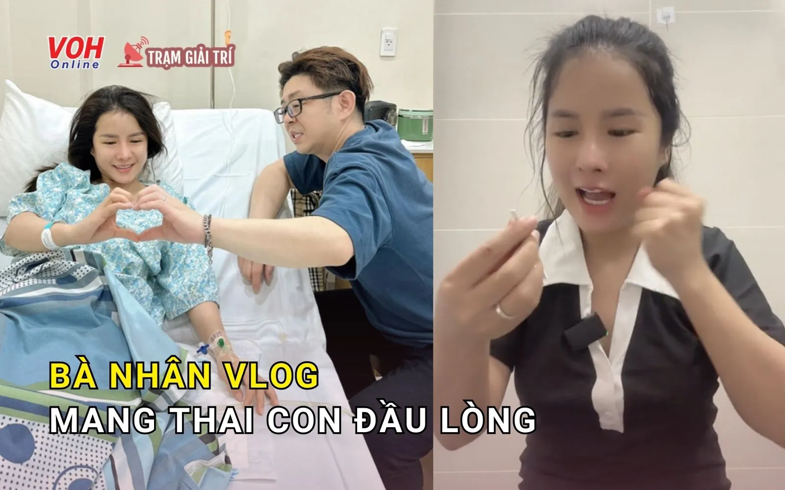 Bà Nhân Vlog mang thai sau 6 năm vất vả chạy chữa