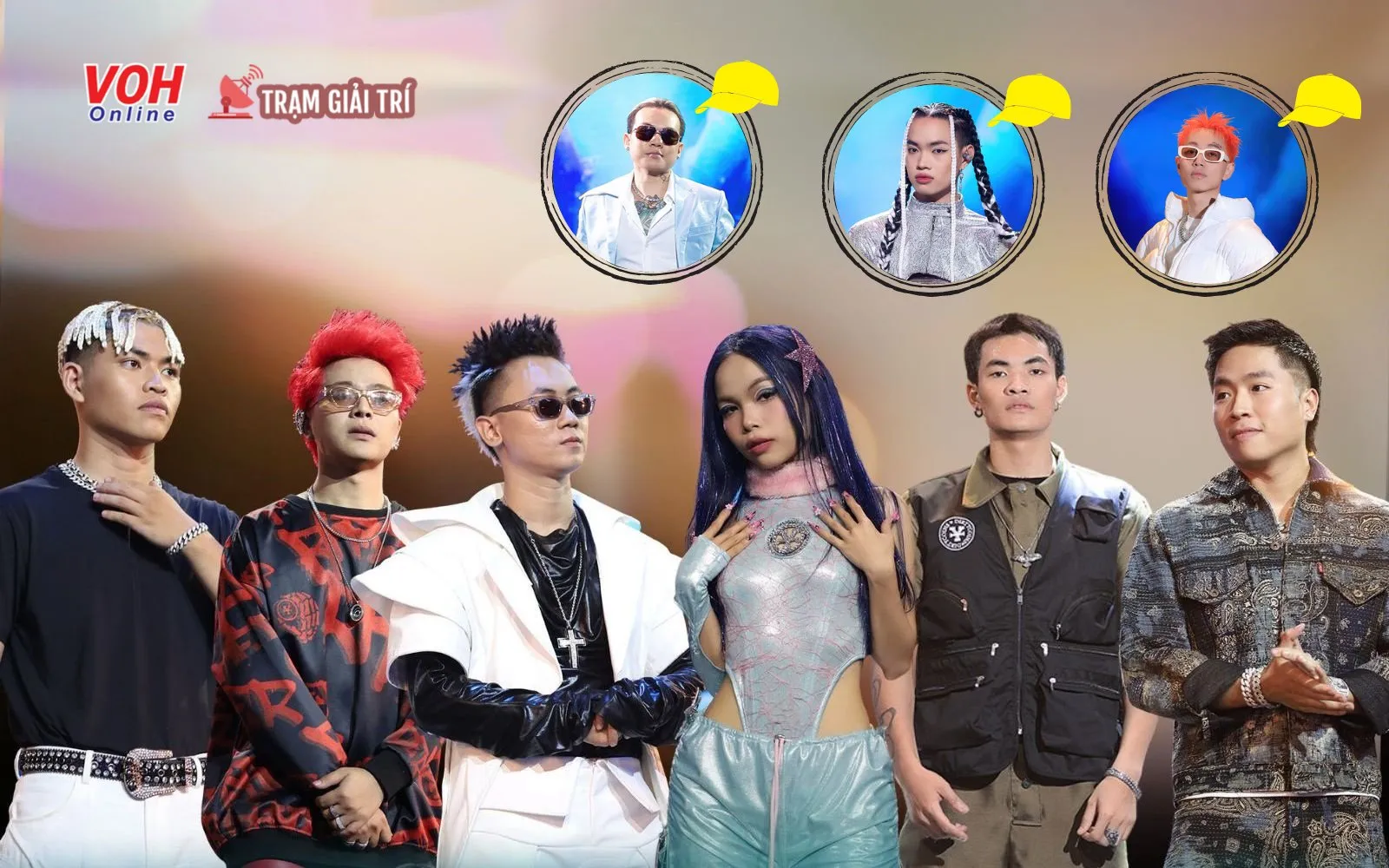 Rap Việt mùa 3 tập 14: Top 9 chung kết lộ diện, Ban giám khảo tung nón vàng quyền lực