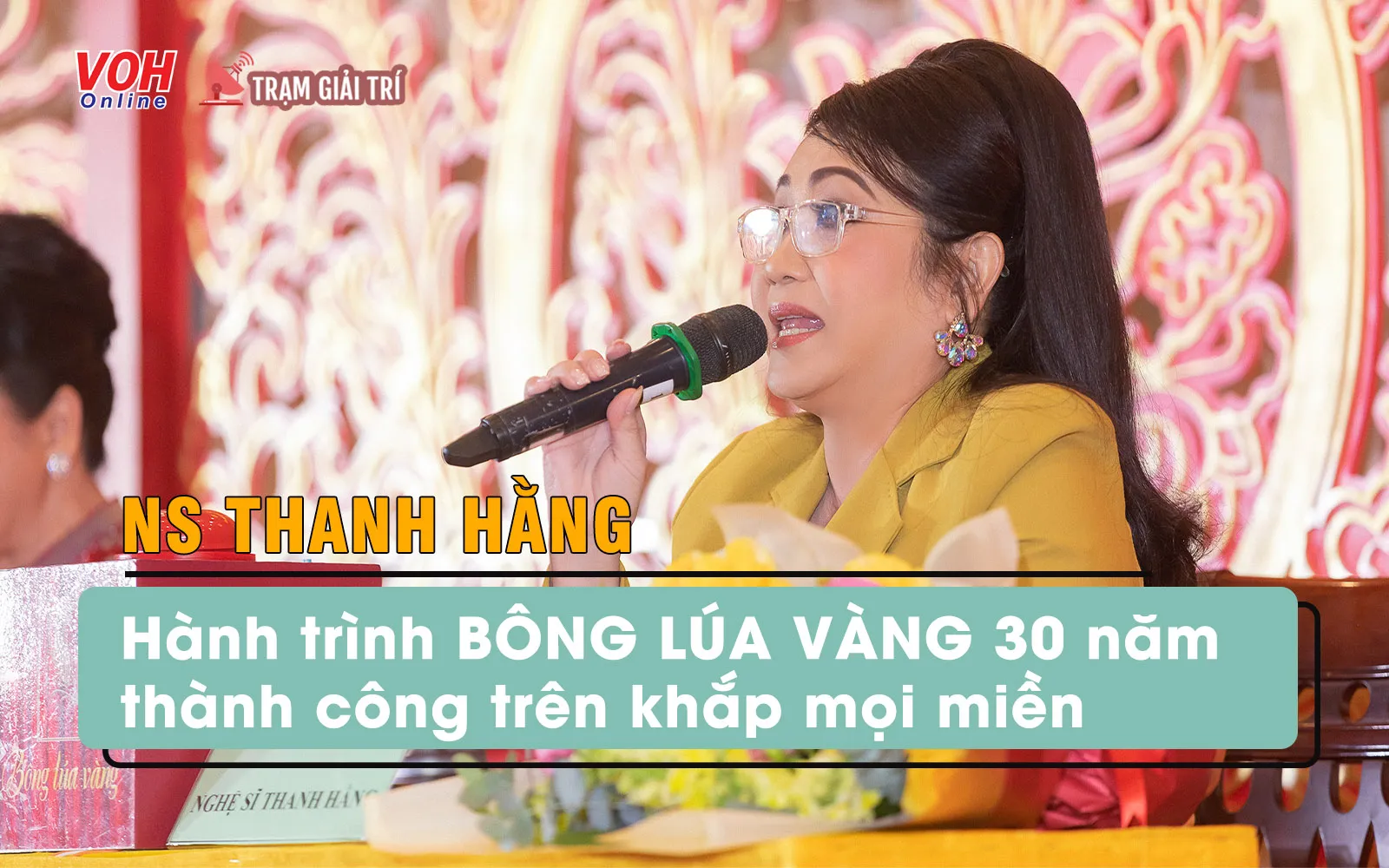 NS Thanh Hằng: Bông Lúa Vàng 2023 và hành trình 30 năm thành công trên khắp mọi miền