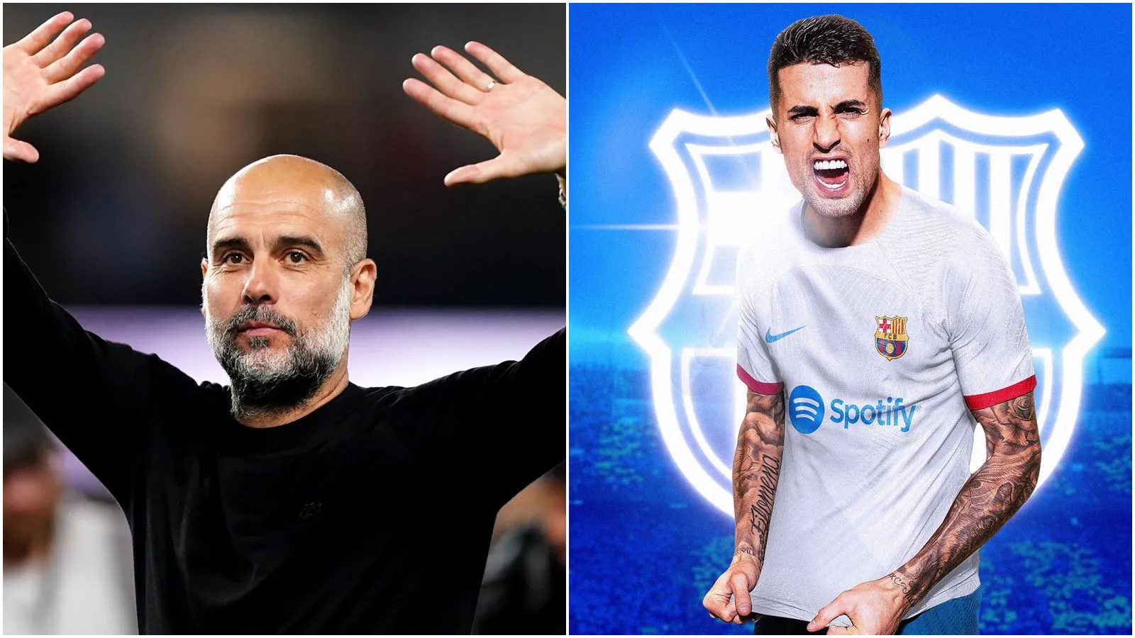 XÁC NHẬN: Joao Cancelo chia tay Man City chuyển đến Barca