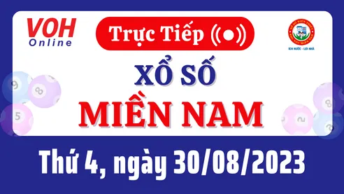 Xổ số miền Nam hôm nay, XSMN 30/8, SXMN 30/8/2023 - Kết quả xổ số ngày 30 tháng 8