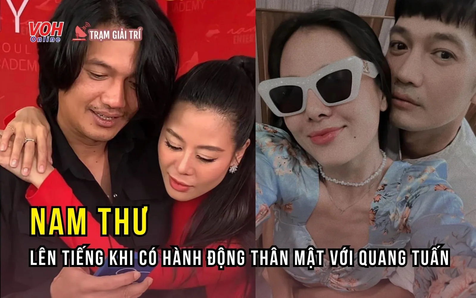 Nam Thư bị chỉ trích vì thân mật với đồng nghiệp đã có vợ, khẳng định không sợ khán giả